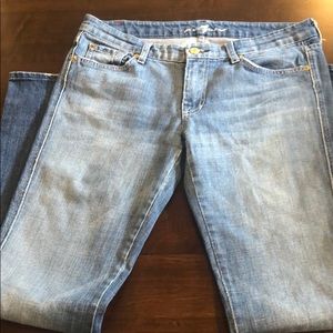 7 For All Mankind A pocket bootcut jeans.